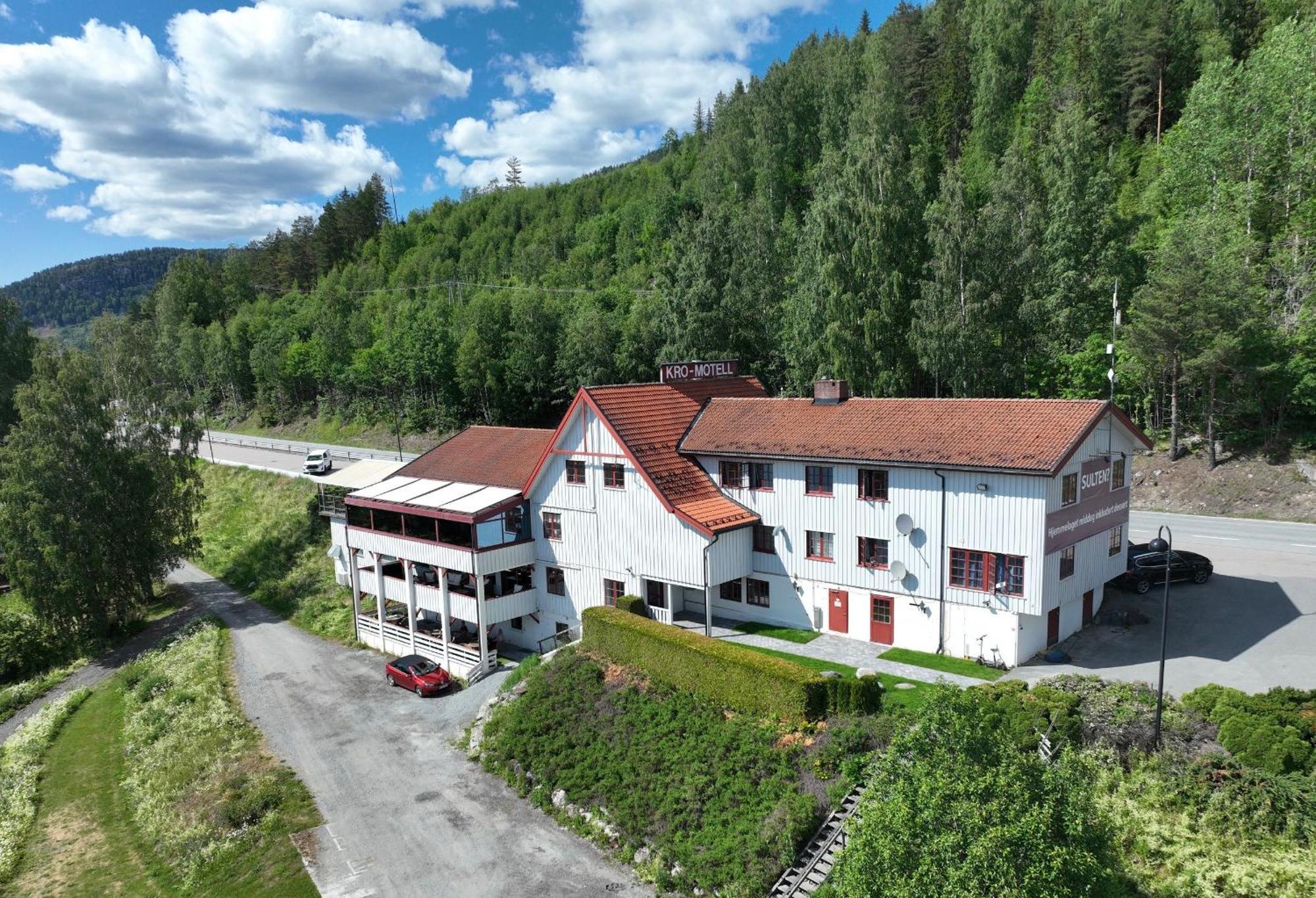Kroderen Kro & Motel As Hamremoen Ngoại thất bức ảnh